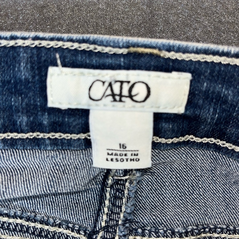 Cato Blue Denim‎ Shorts - Picture 7 of 9